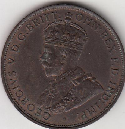 Beschrijving: 1/12 Shilling GEORGIUS V  